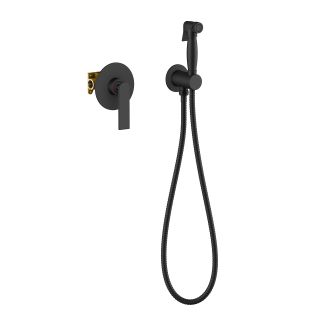 Гигиенический душ Timo Anni со смесителем чёрный 2789/03SM